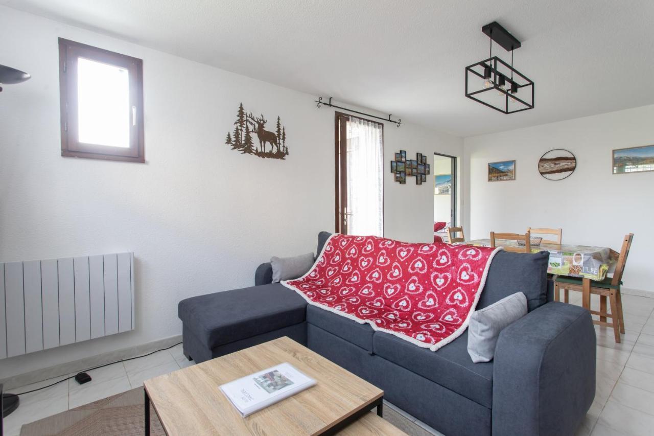 Les Arolles - Appartement Vue Sur La Montagne Saint-Leger-les-Melezes Zewnętrze zdjęcie